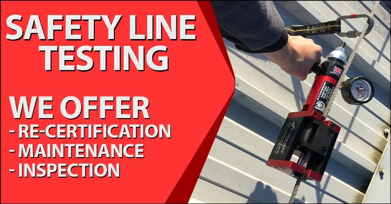 Safety Line Testing Hull Industrial Roofing - Hull, Yorkshire